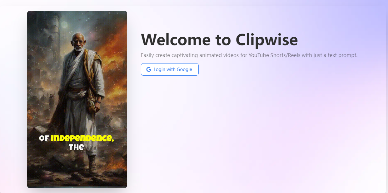 Clipwise：自动生成短视频的神器