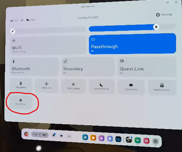 2024-05-15-145400 在Meta Quest 2和3开启和使用旅行模式